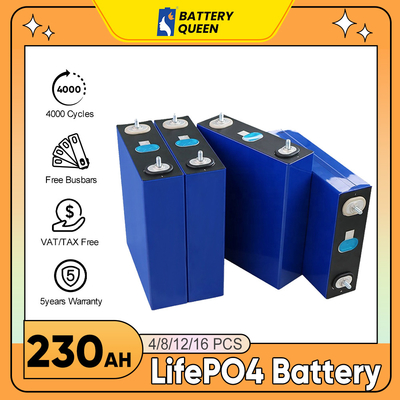Lagervorrat EVES 3.2V 230Ah 200ah LiFePO4 EU Polen Batterie-Zelle für die Energie Solar